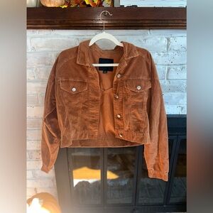 AE Cropped Corduroy Jacket